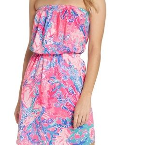 Lilly Pulitzer Strapless Dress size xs✨⭐️